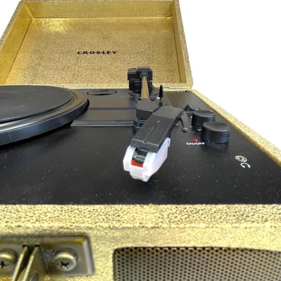 Crosley Cruiser Deluxe Portable 3 Speed Bluetooth Vinyl Record Player Turntable - Picture 3 of 9